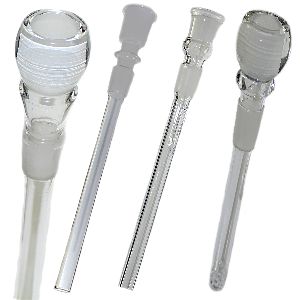 Budawi® 14,5er Glas-Chillum Mit Panzerschliff – 14 Cm Lang, Perfekter Adapter Für Deine Bong