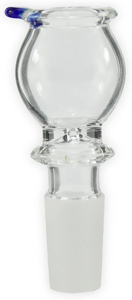 Chillum Set Mit Steckkopf – 14,5 Mm Schliff, 11 Cm Lang – Für 14,5er Anschlüsse