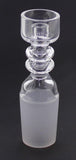 Glasnagel Kopf aus Quarz für Öl-Bongs -männlich- (Dabben-Ölrauch) Ø:14,5 mm Glasbong