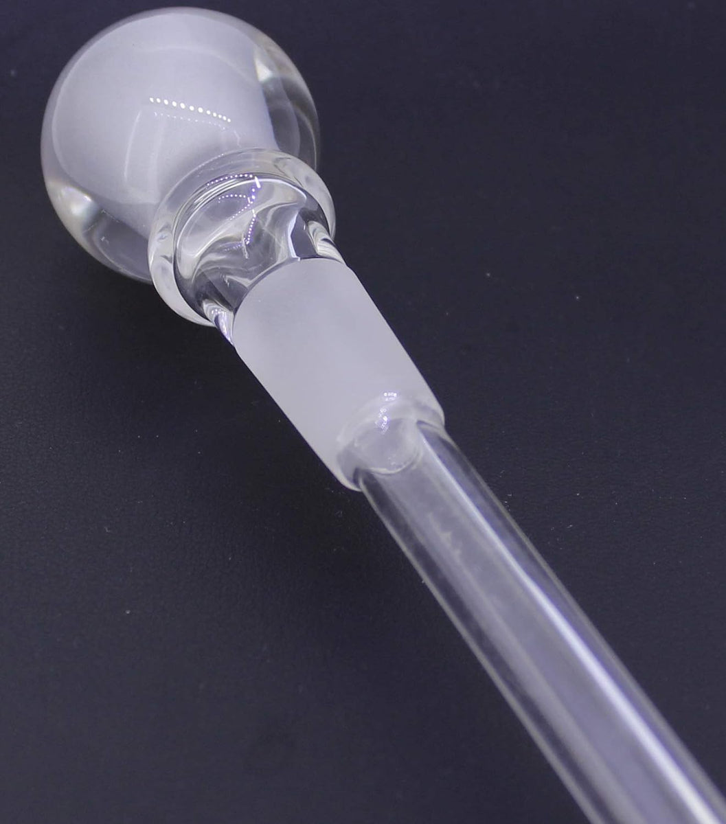 Chillum Set Mit Steckkopf – 14,5 Mm Schliff, 11 Cm Lang – Für 14,5er Anschlüsse