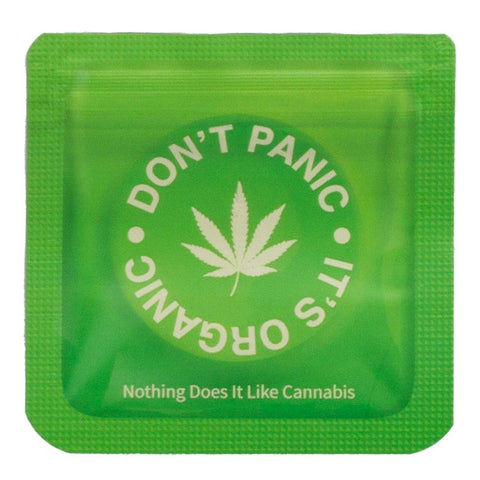 Amsterdam ' Don't Panic ' 64x64mm Smell Proof Bags