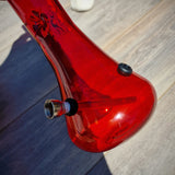 Acrylbong " Vase " rot (B-WARE)