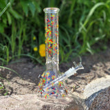 18,8er Super Heroes Glasbong "Hanfblatt"