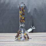 18,8er Super Heroes Glasbong "Hanfblatt"