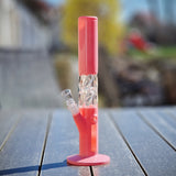 18,8er Glasbong " Pink Lady " 38cm