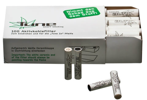 100er Box actiTube Aktivkohlefilter Filter Aktivkohle Kohlefilter 8mm