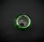 14,5er Glas Kopf von Boost Powered by bongrauch Glaskopf für die Glasbong mit Feuerzeug grün