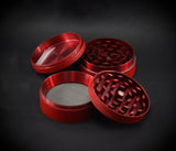 Super Heroes Grinder rot 4tlg. Ø 50mm