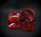 Super Heroes Grinder rot 4tlg. Ø 50mm