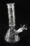 14,5er Glasbong " Hanfblatt "