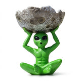 Alien Aschenbecher mit Meteor