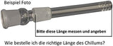 14,5er Diffuser Adapter Chillum 12 cm Diffuserkupplung