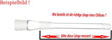 Glas Diffuser Chillum 18,8er Schliff 14 cm