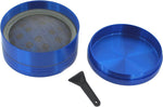 Grinder blau aus Aluminium Ø 50 mm 