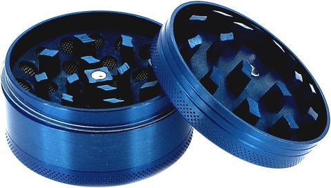 Grinder blau aus Aluminium Ø 50 mm 