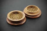 Holz Grinder (Kräutermühle) Ø 50mm Rauchzubehör
