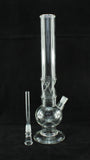 18,8er Glasbong mit Eisfach und Chillum