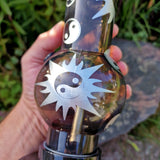 Acrylbong " Yin Yang "