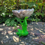 Alien Aschenbecher mit Meteor