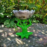 Alien Aschenbecher mit Meteor