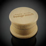 bongrauch Holzgrinder Grinder aus Holz