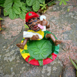 bongrauch Rasta Aschenbecher Rasta Man mit 2 Joint´s