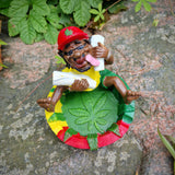 bongrauch Rasta Aschenbecher Rasta Man mit 2 Joint´s