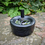 budawi-bongrauch-schleuderaschenbecher-aschenbecher-ascher-ashtray-forged-carbon-schwarz-silber-drehen-rauchen-tabak-edel-luxus