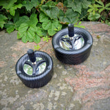 budawi-bongrauch-schleuderaschenbecher-aschenbecher-ascher-ashtray-forged-carbon-schwarz-silber-drehen-rauchen-tabak-edel-luxus