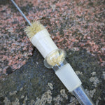 Rostfreie Chillum Bürste 18,8er / Tüllenbürste Reagenzglasbürste 18 cm