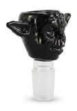 18,8er Glaskopf  " Fantasy Skull " schwarz