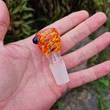 18,8er Glasbong Set | Chillum | Glaskopf | Bürste & Siebe