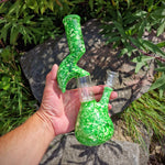 14,5er Glasbong " Delfin " 27cm