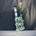 18,8er Glasbong Grace Glass " Green Trip "