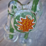 18,8er Glasbong Grace Glass " Green Trip "