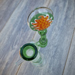 18,8er Glasbong Grace Glass " Green Trip "