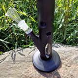 18,8er Glasbong Black Lady 46 cm