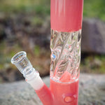18,8er Glasbong " Pink Lady " 38cm