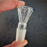 18,8er Glaskopf " geriffelt "
