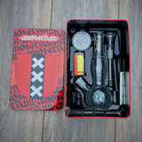 Mini Glasbong " Amsterdam " im Set