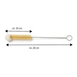 Rostfreie Bürste 26 cm mit Wollkopf