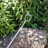 Rostfreie Bürste 26 cm mit Wollkopf