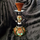 Shisha Glow in the Dark Skull " Basilisk "