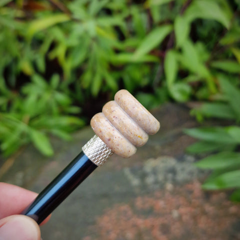 kleiner Specksteinkopf für Chillum oder Pfeifen