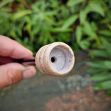 kleiner Specksteinkopf für Chillum oder Pfeifen