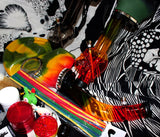 Wundertüte Gasmasken Bong / Acrylbong & diverses Zubehör zum Wundern