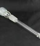 Glas Diffuser Chillum 18,8er Schliff 15 cm Kupplung Adapter Chillum für Glasbong