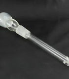 Glas Diffuser Chillum 18,8er Schliff 15 cm Kupplung Adapter Chillum für Glasbong