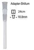 Adapter-Shillum 24cm, Steckchillum 18.8>18.8 Kupplung