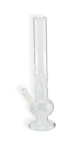 18,8er Glasbong mit Eisfach und Chillum